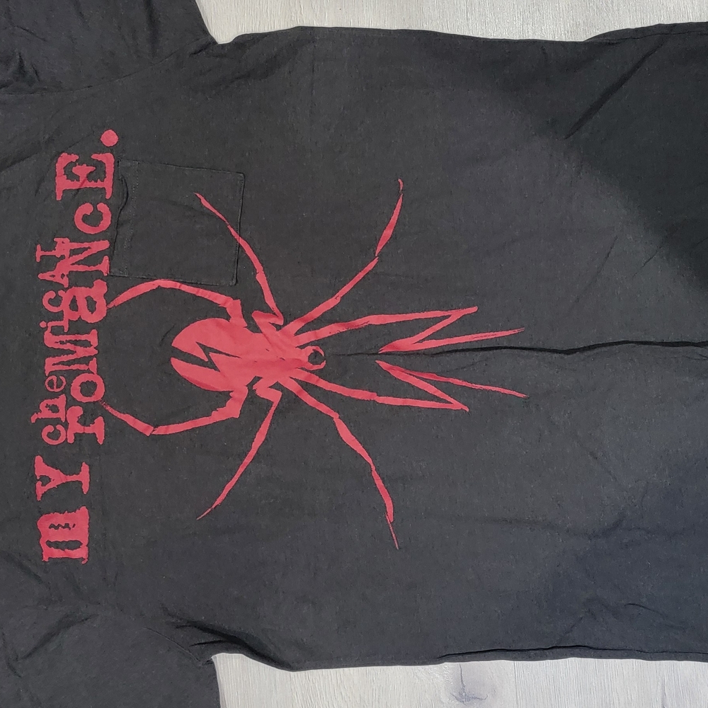 My Chemical Romance Black and Red Short Sleeve Tee